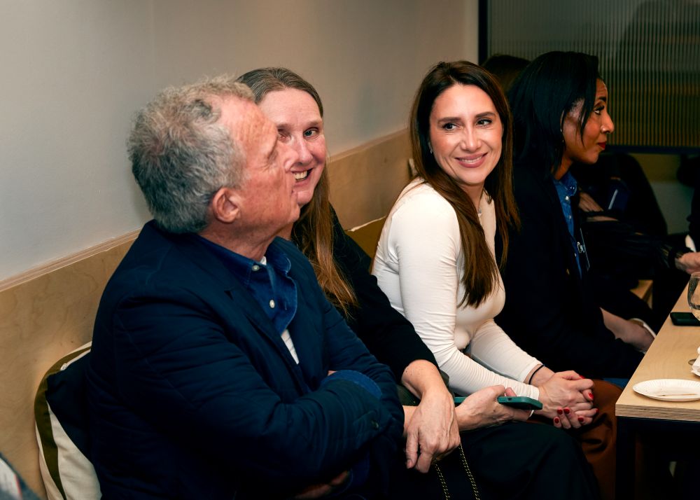 Andrew B Morris, Chairman of SCALE Ventures, with female founders and investors at the SCALE Hub in Central London, for Women Who Scale’s ‘Capital and Confidence’ event 