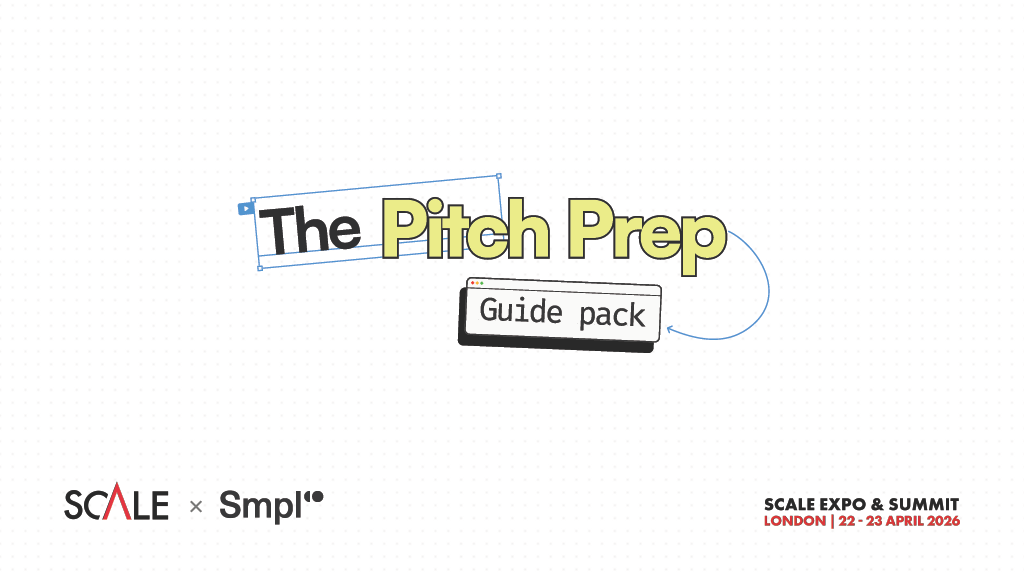 SCALE x SIMPLCO pitch prep guide